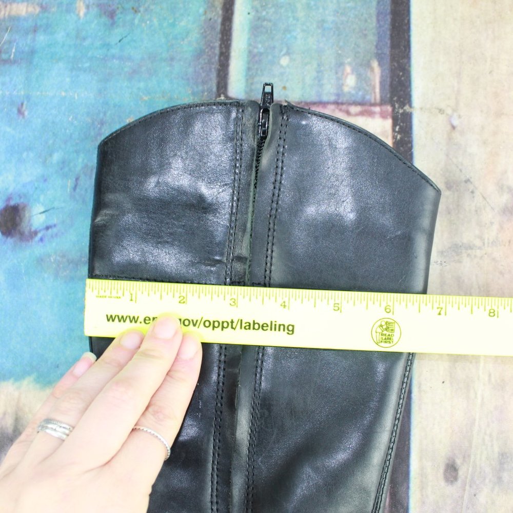 LL BEAN Side Zip Deerfield Tall Riding Boot Size 7 - Picture 10 of 10